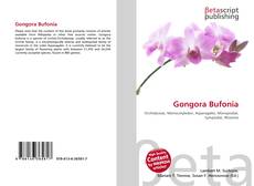Couverture de Gongora Bufonia