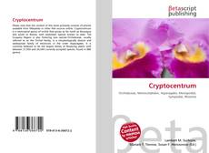 Copertina di Cryptocentrum