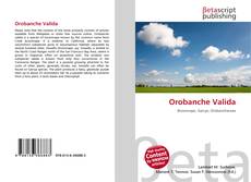 Couverture de Orobanche Valida