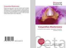 Couverture de Coryanthes Mastersiana