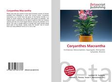 Buchcover von Coryanthes Macrantha
