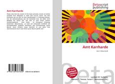 Buchcover von Amt Karrharde