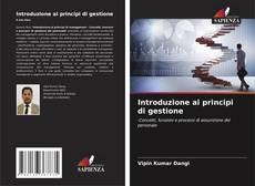 Introduzione ai principi di gestione kitap kapağı