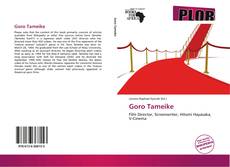 Goro Tameike kitap kapağı
