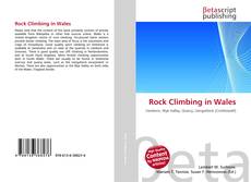 Copertina di Rock Climbing in Wales