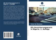 Обложка Kfz-Versicherungspraxis in Nigeria. 2. Auflage