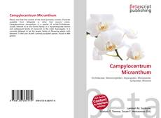 Portada del libro de Campylocentrum Micranthum