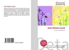 Portada del libro de Amt Höxter-Land