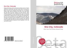 Borítókép a  Oro City, Colorado - hoz
