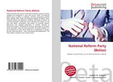 Couverture de National Reform Party (Belize)