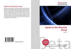Borítókép a  Speak to Me (Roxette Song) - hoz