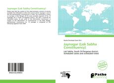 Capa do livro de Jaynagar (Lok Sabha Constituency) 