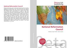 Copertina di National Reformation Council
