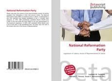 Copertina di National Reformation Party