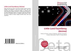 Copertina di Little Lord Fauntleroy (Anime)
