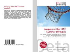 Capa do livro de Uruguay at the 1952 Summer Olympics 