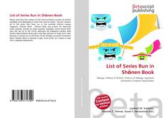 Copertina di List of Series Run in Shōnen Book