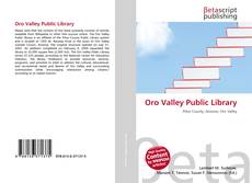 Copertina di Oro Valley Public Library