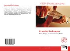 Capa do livro de Extended Techniques 