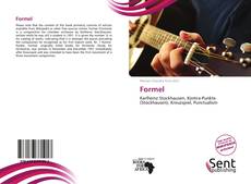 Capa do livro de Formel 