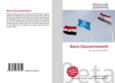 Portada del libro de Basra (Gouvernement)