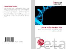 Capa do livro de DNA Polymerase Mu 