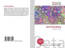 Copertina di Amt Kransberg