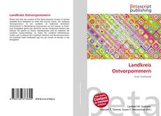 Capa do livro de Landkreis Ostvorpommern 