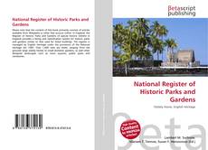 Capa do livro de National Register of Historic Parks and Gardens 