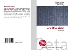 Couverture de Amt Oder-Welse