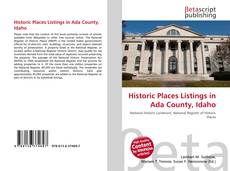 Historic Places Listings in Ada County, Idaho的封面