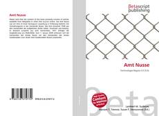 Amt Nusse kitap kapağı