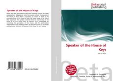 Couverture de Speaker of the House of Keys
