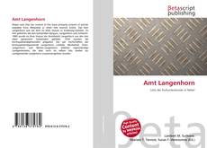 Buchcover von Amt Langenhorn