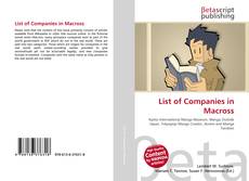 Buchcover von List of Companies in Macross