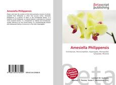 Buchcover von Amesiella Philippensis