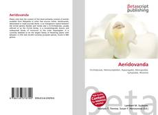 Обложка Aeridovanda