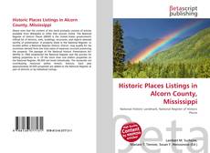 Buchcover von Historic Places Listings in Alcorn County, Mississippi