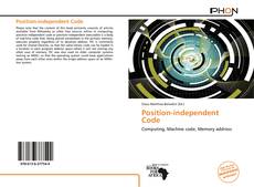Portada del libro de Position-independent Code