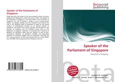 Copertina di Speaker of the Parliament of Singapore