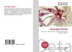 Buchcover von Aerangis Citrata