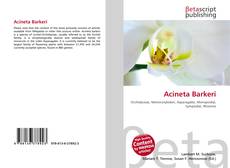 Acineta Barkeri的封面