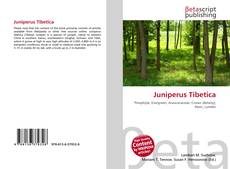 Copertina di Juniperus Tibetica