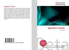 Bookcover of Speakers' Corner