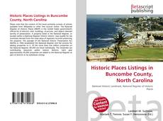 Buchcover von Historic Places Listings in Buncombe County, North Carolina