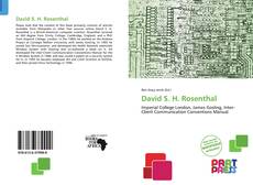 Portada del libro de David S. H. Rosenthal