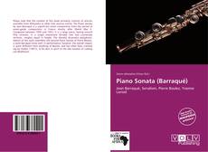 Capa do livro de Piano Sonata (Barraqué) 