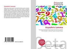 Couverture de Urysohn's Lemma