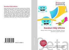 Couverture de Karakuri Dôji Ultimo