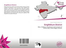 Portada del libro de Singhbhum District